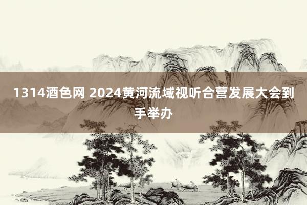 1314酒色网 2024黄河流域视听合营发展大会到手举办